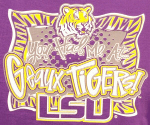 ... very hopeful that my husband will be a lover of all things LSU
