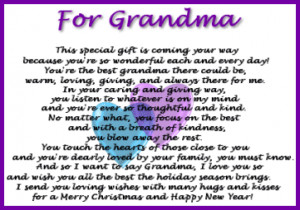Grandma Poems From Grandchildren