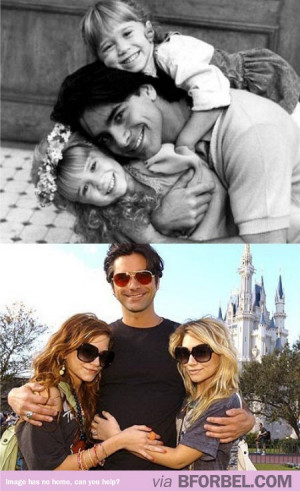 for bel: Michelle Tanner and Uncle Jesse! I loved full house!