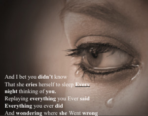 Sad Love Quotes And Sayings That Make You Cry Sad Love Quotes For Her ...