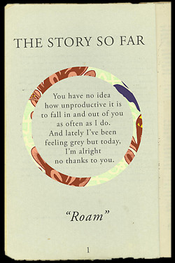 ... hipster lyrics vintage indie book the story so far tssf Reading roam