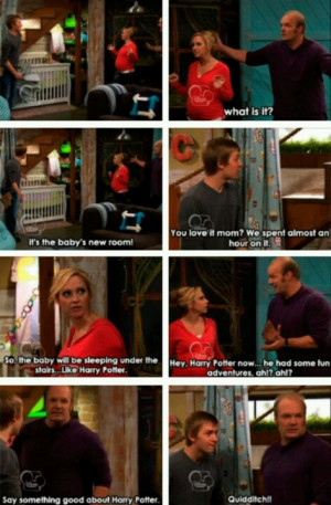 Harry Potter reference in Good Luck Charlie