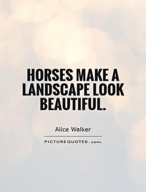 Horse Quotes Alice Walker Quotes