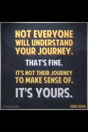 quote:It's your journey to make sense of! Loved this one when I saw it ...