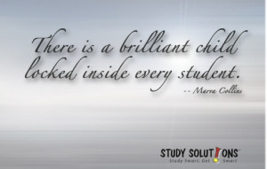 ... is a brilliant child locked inside every student. - Marva Collins