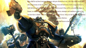 guns text quotes Warhammer 40K space marines