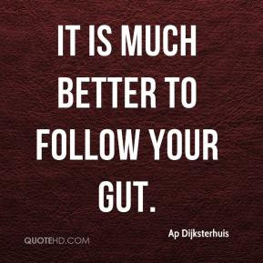 follow your gut quotes