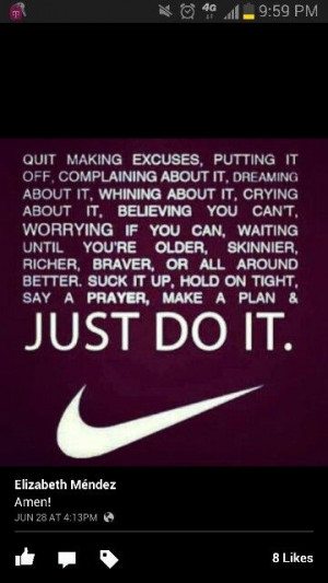 just do it. quit whining