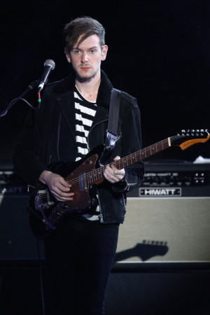 Matthew Healy Musician Matthew Healy of The 1975 performs onstage at