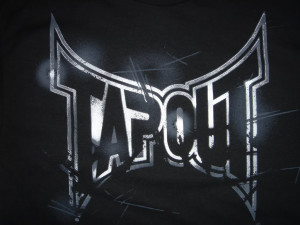 Tapout Black And White Picture