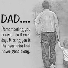 Losing my daddy was very painful. Even worse, I can't imagine the ...
