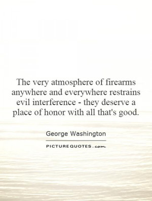of firearms anywhere and everywhere restrains evil interference ...