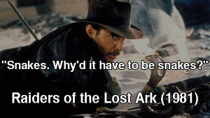 80s movie quotes raiders of the lost ark 1981 The 25 Greatest 80′s ...