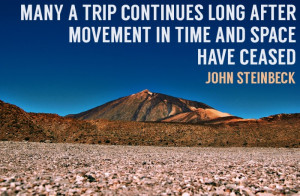 Travel Quotes - John Steinbeck