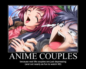 Anime couples by Firetomboy