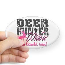 Deer Widow Bumper Stickers