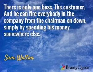 What wins this fight is the customer.