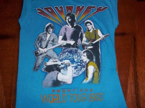 vintage journey 1983 frontiers concert t shirt small s