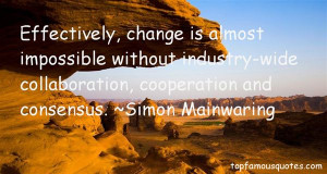 Simon Mainwaring Quotes Pictures