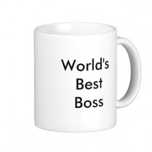 World's Best Boss Coffee Mugs