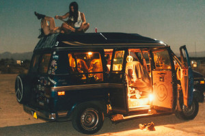 Hippie van