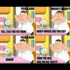 love how Stewie might be an evil genius, but at the same time he's ...