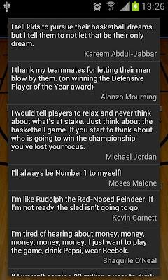 Basketball Quotes Screenshot 4