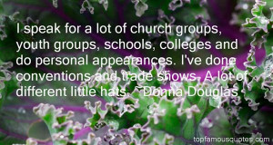 speak for a lot of church groups, youth groups, schools, colleges ...