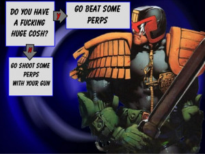 Judge Dredd - is a fictional character originally created for the ...