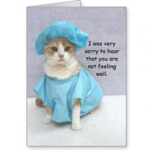 Funny Get Well Greeting Cards