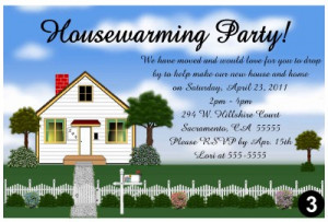 Details about HOUSEWARMING PARTY INVITATIONS