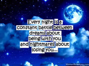 Romantic good night message for him dreams nightmares love 640x480 ...