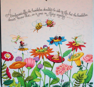 Lesson from a Bumblebee