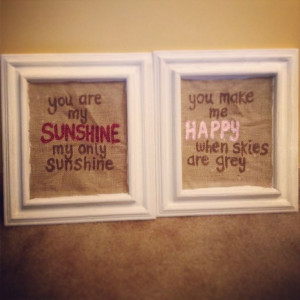 DIY quote frames #craftlove