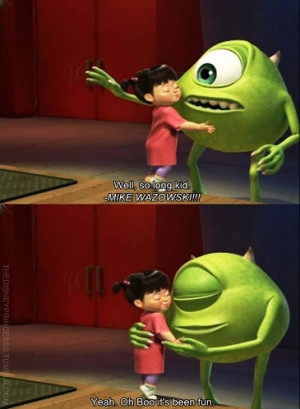 boo, cute, disney, love, monster, monsters, monsters inc, pixar, quote ...