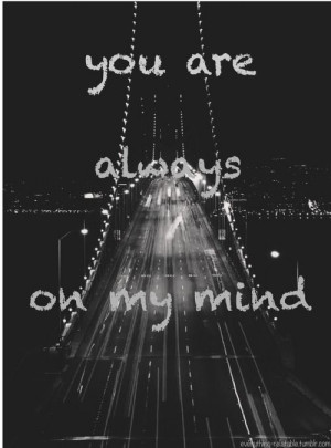 you are always on my mind