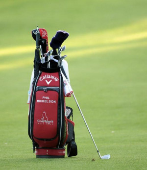 Phil Mickelson's Callaway Golf bag
