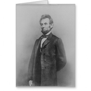 Abraham Lincoln, January 1864 Card