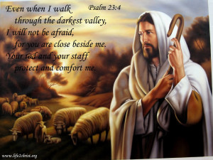Jesus Forgives Jesus shepherd