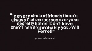 Funny quote about Friendship