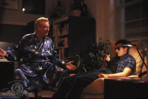 Still of Rodney Dangerfield and Keith Gordon in Back to School (1986)