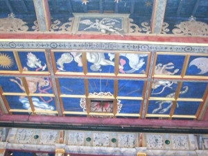 The Globe Theater, stage