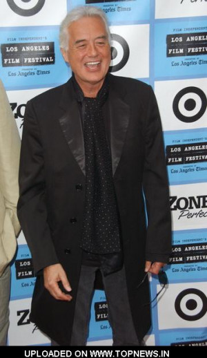 Jimmy Page At 2009 Los Angeles Film Festival It Might Get Loud picture