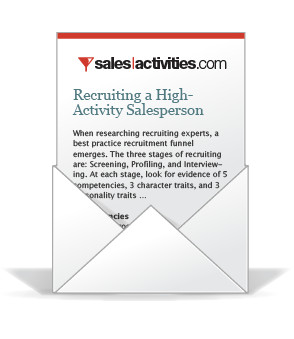 ... .com - Recruiting a High Activity Sales Person - Rest of Email