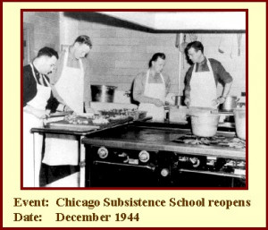 In 1920, the Quartermaster Corps opened a new Subsistence School in ...