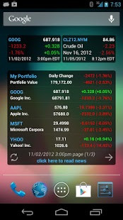 highlighted by google stock quote has best financial features stock ...