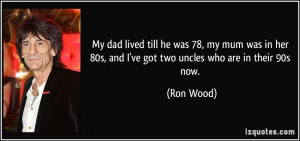More Ron Wood Quotes