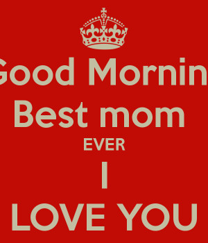 Good Morning Kara Love Mom Mug