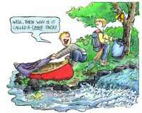 ... Cartoons are provided by Paul Mason , the canoeing cartoonist
