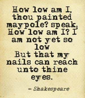 ... Midsummer Night's Dream. How many times I've used this quote when